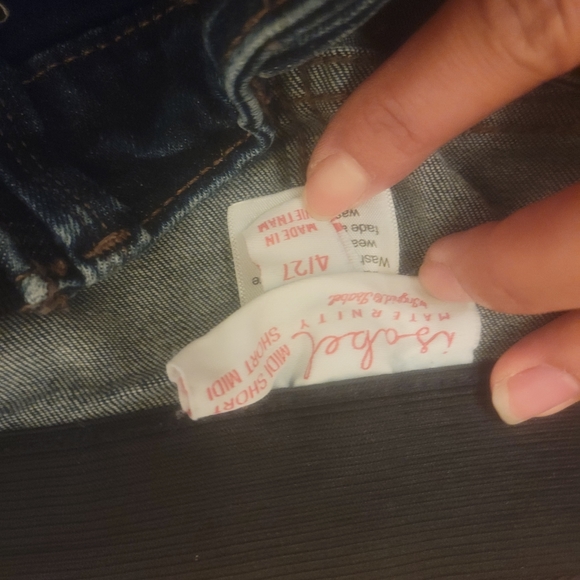 Women's maternity shorts size 4 / 27 - Picture 3 of 5